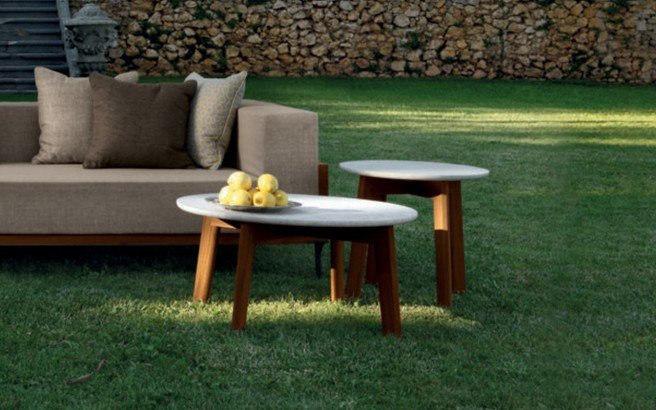 Cleo Outdoor Coffee Table by Talenti - B